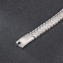 Fashion Titanium Men's Bracelet Sand Surface Bracelet