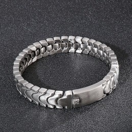 Fashion Titanium Men's Bracelet Sand Surface Bracelet
