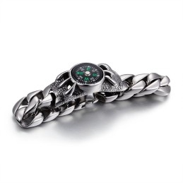 Men's Retro Fashion Compass Outdoor Bracelet