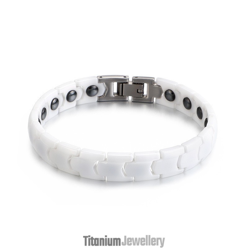 White Ceramic Bracelet White Ceramic Bracelet