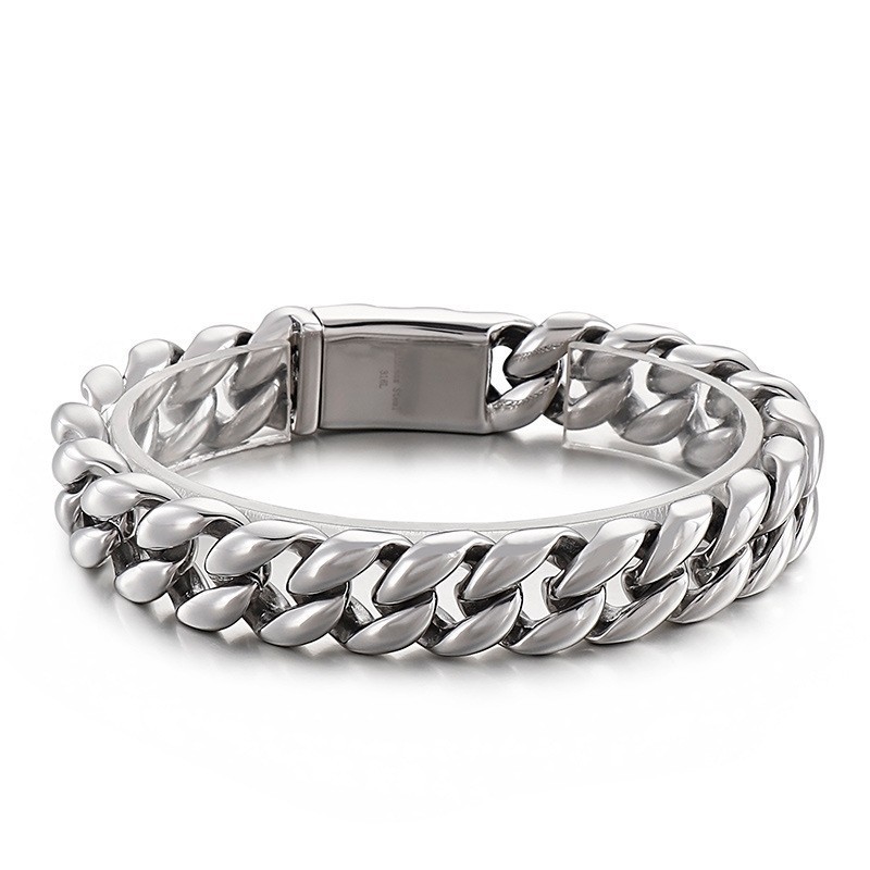 Cool Vacuum Plating 18K Titanium Men's Bracelet Cool Vacuum Plating 18K Titanium Men's Bracelet