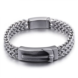Shake The Same Axe Bent Titanium Men's Bracelet