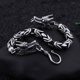 Cool Chic Tap Hook Titanium Bracelet For Men