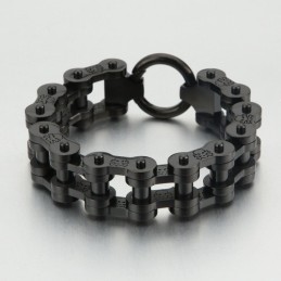 Fashion Rock Hip-Hop Style Pirate Pattern Men's Titanium Bicycle Bracelet