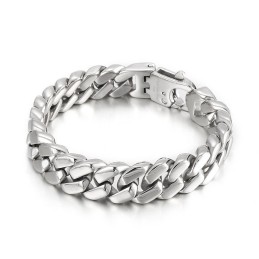 Hip Hop Men's Titanium Bracelet
