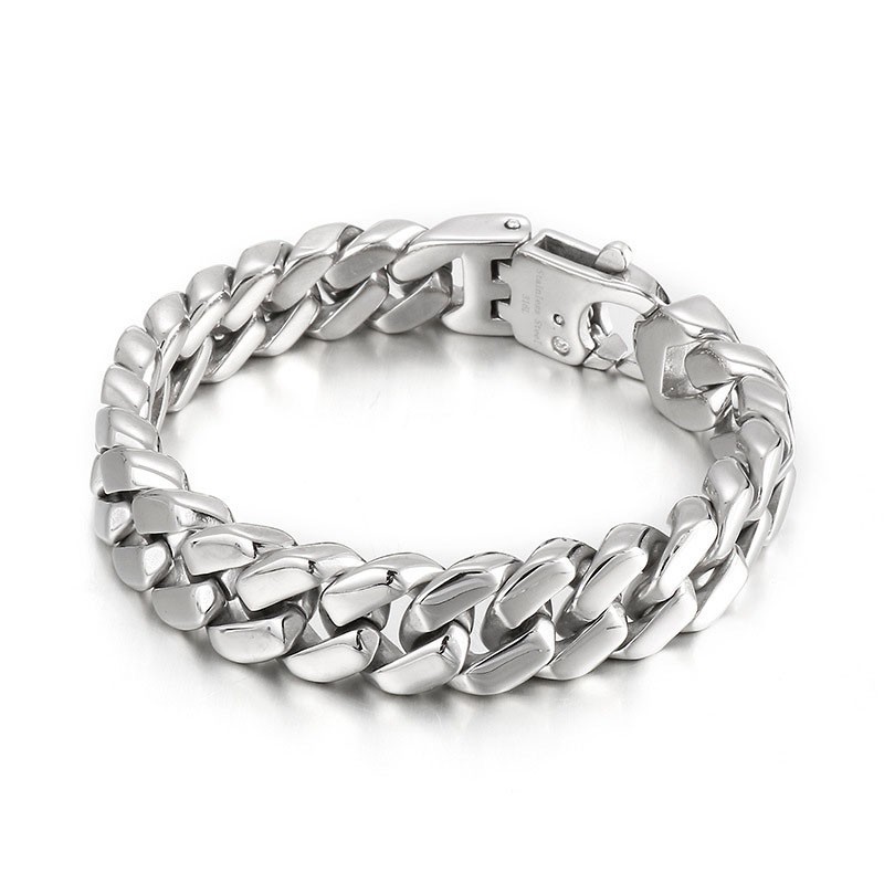 Hip Hop Men's Titanium Bracelet Hip Hop Men's Titanium Bracelet