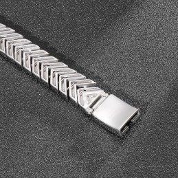 Cool Men's Chic Style Snake Bone Titanium Bracelet For Gifts