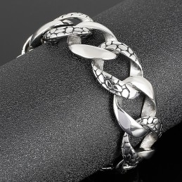 Street Style Cool Men's Snake Titanium Bracelet