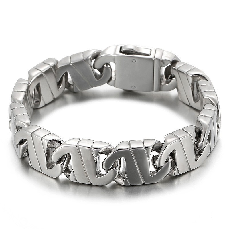 Chic Fashion Titanium Men's Bracelets For Gifts