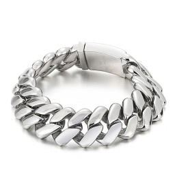 Chic Wind Diamond-Shaped Titanium Bracelet