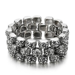 Coarse Cool Men's Titanium Bracelet