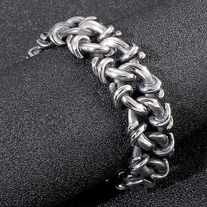 Exaggerated Titanium Men's Bracelet Hand Jewelry Exaggerated Titanium Men's Bracelet Hand Jewelry