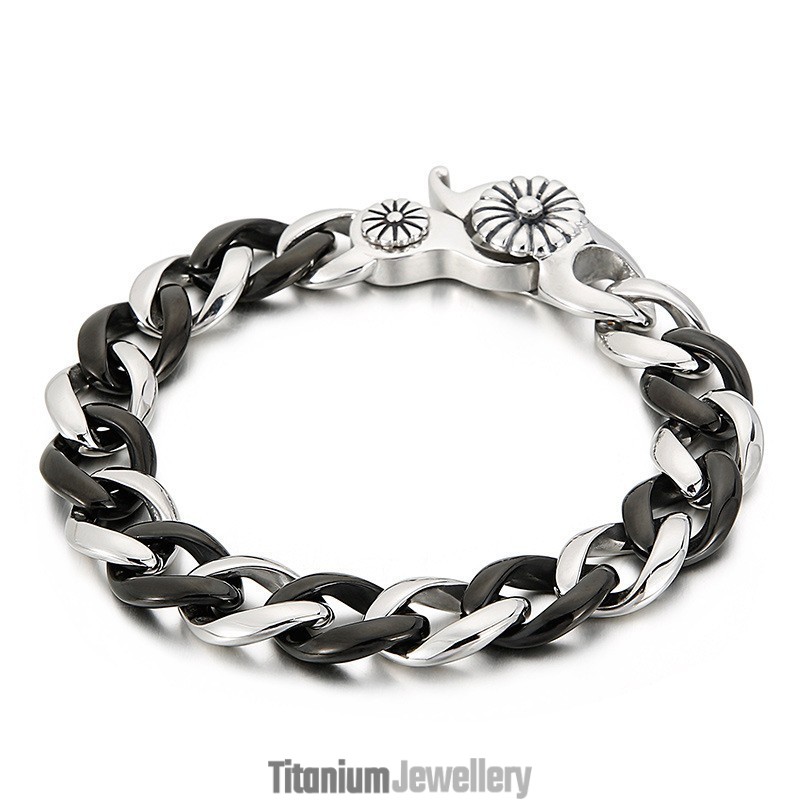 Black Titanium Bracelet For Men Black Titanium Bracelet For Men