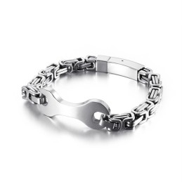 Fashion Tide Men's Titanium Emperor Chain Bracelet