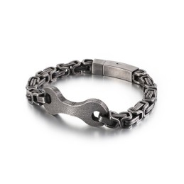 Fashion Tide Men's Titanium Emperor Chain Bracelet