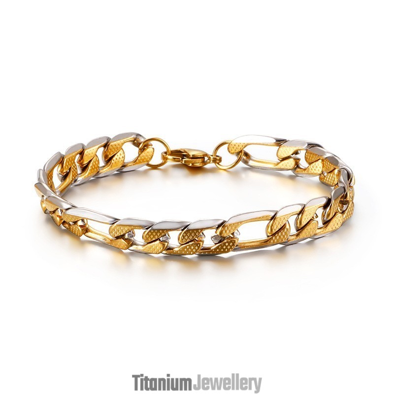 Titanium Side Bracelet Chain Men's Bracelets Titanium Side Bracelet Chain Men's Bracelets
