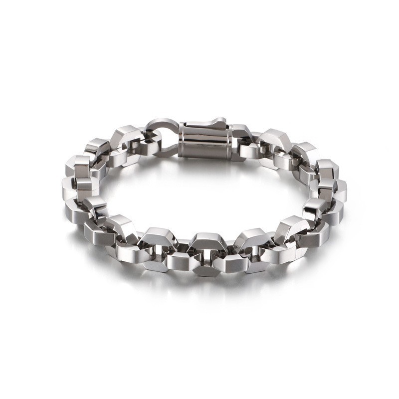 Fashion Bracelet Geometric Men's Titanium Tide Accessories Fashion Bracelet Geometric Men's Titanium Tide Accessories
