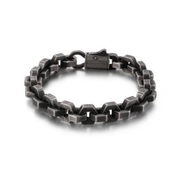 Geometric Men's Titanium Fashion Bracelet
