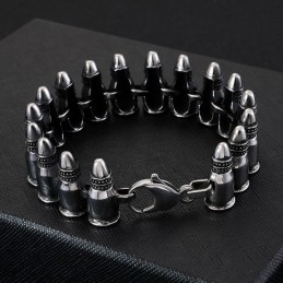 Chic Gothic Rock Accessories Men's Bullet Bracelets