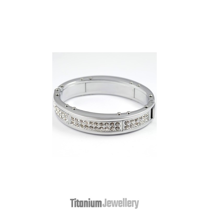 Mens Titanium Diamond Bracelets