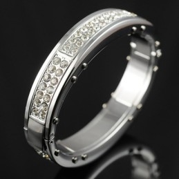 Mens Titanium Diamond Bracelets
