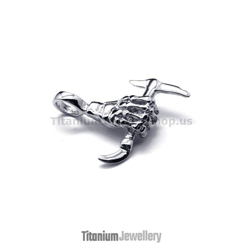 Pure Titanium Hand Bone Design Pendant With Hatchet - Free Chain Pure Titanium Hand Bone Design Pendant With Hatchet - Free Chain