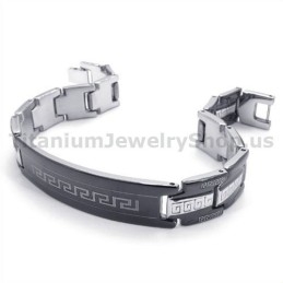 Mens Titanium Bracelet