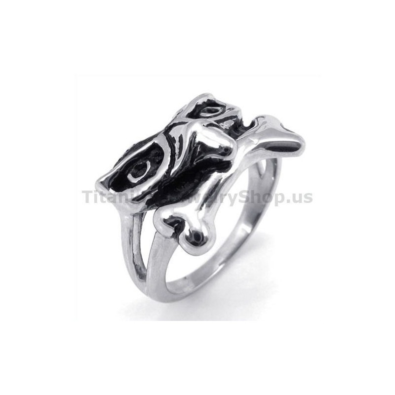 Titanium Skull Ring Titanium Skull Ring