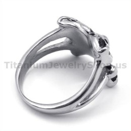 Titanium Skull Ring