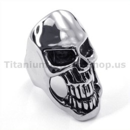 Titanium Skull Ring