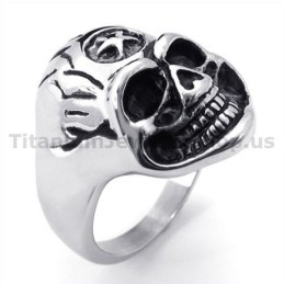 Titanium Skull Ring