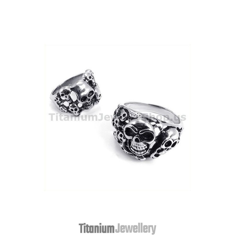 Skull Titanium Ring Skull Titanium Ring