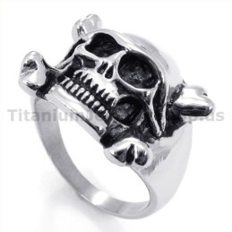 Skull Titanium Ring