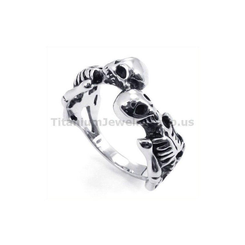 Skull Titanium Ring Skull Titanium Ring