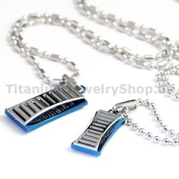 Lovers Titanium Pendants Valentine'S Day Gifts - Free Chains