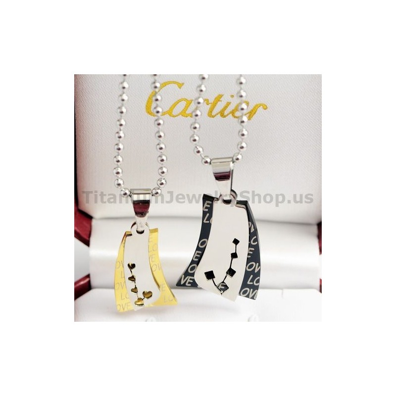 Love Sail Lovers Titanium Pendants Valentine'S Day Gifts - Free Chains Love Sail Lovers Titanium Pendants Valentine'S Day Gifts - Free Chains