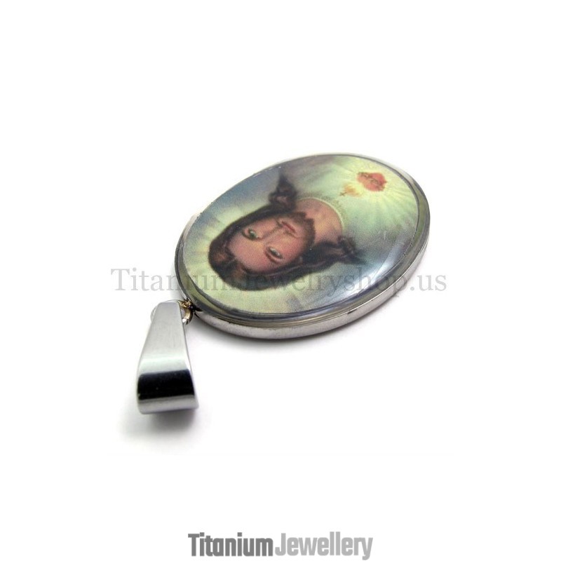 Jesus Series Titanium Pendant