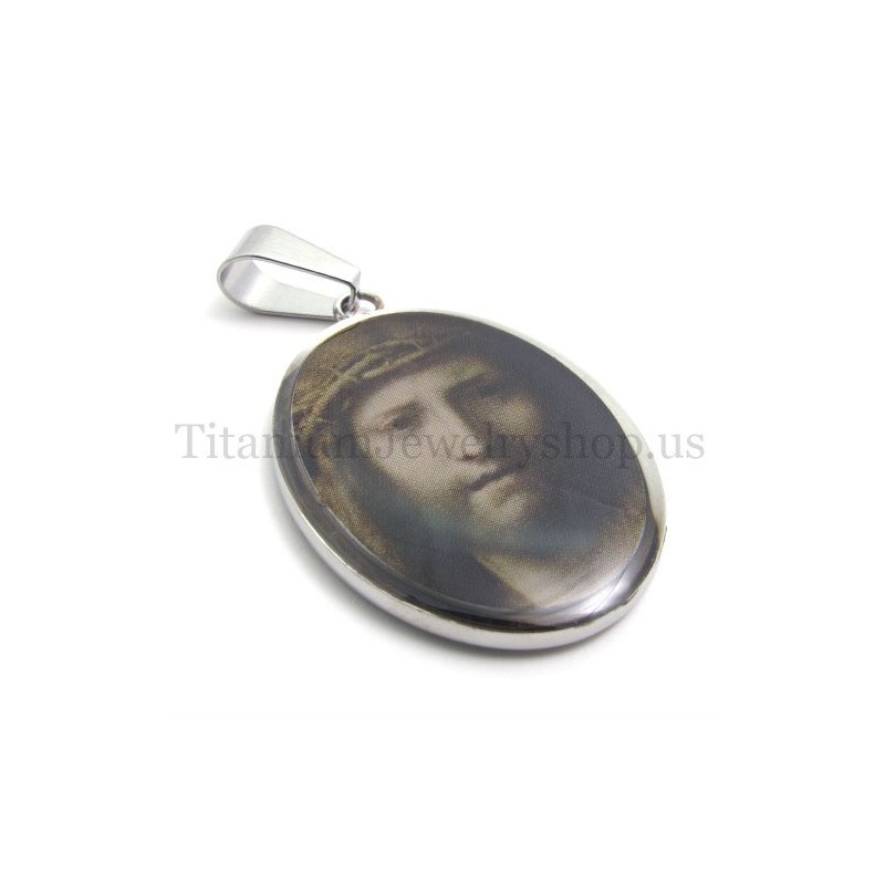 Jesus Series Titanium Pendant Jesus Series Titanium Pendant