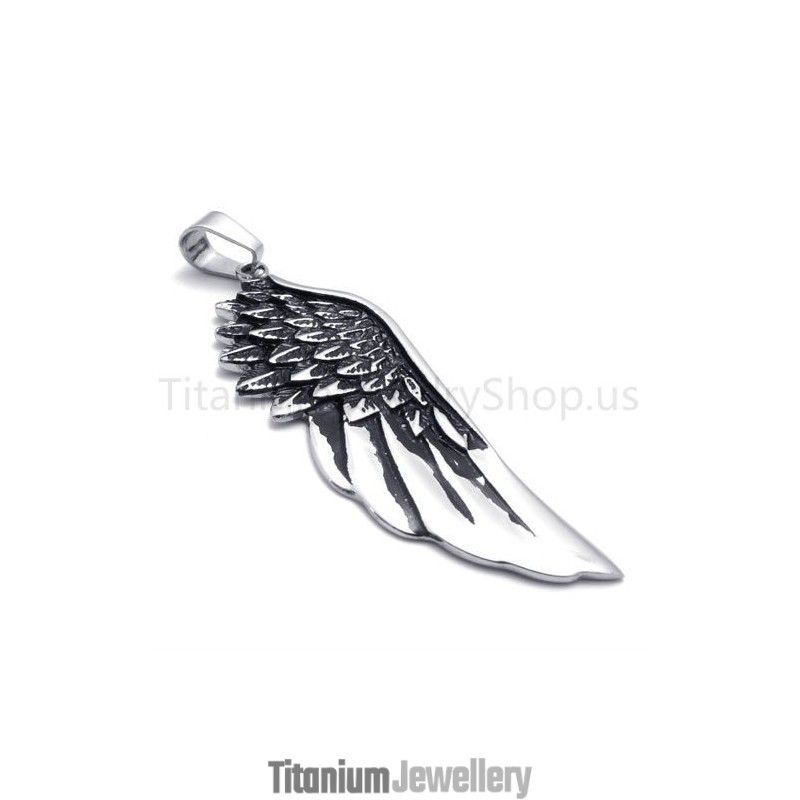 New Classical Devil Wing Titanium Pendant New Classical Devil Wing Titanium Pendant
