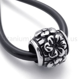 New Classical Printed Pattern Titanium Pendant