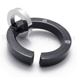 New Fracture Ring Titanium Pendant