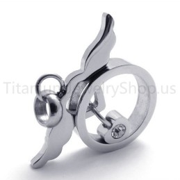 New Lovely Silvery Titanium Pendant