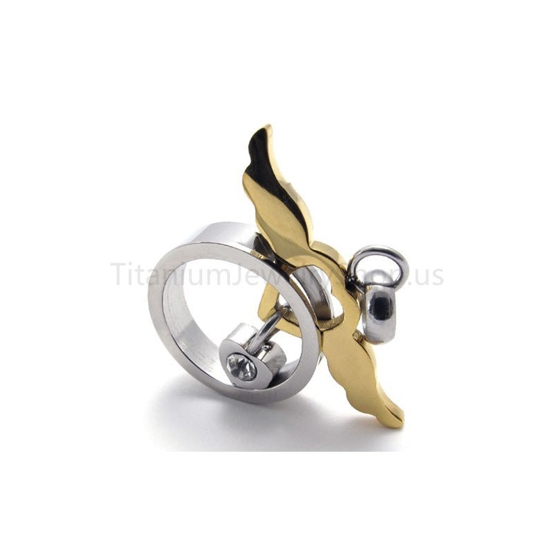 New Lovely Golden Titanium Pendant New Lovely Golden Titanium Pendant