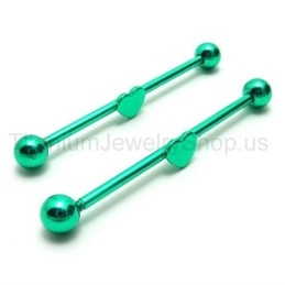 With Heart Magic Stick Titanium Earrings