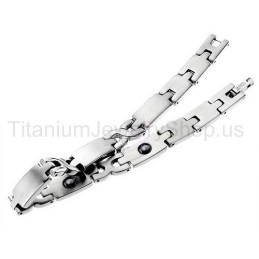Mens Titanium Bracelet