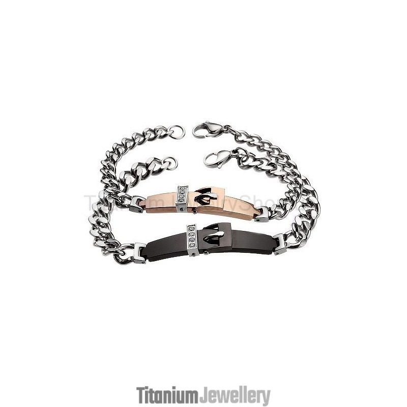 Titanium Lovers Bracelets