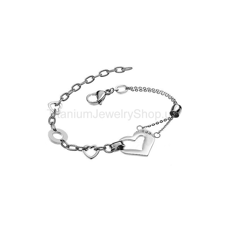 Sweetheart Titanium Bracelet