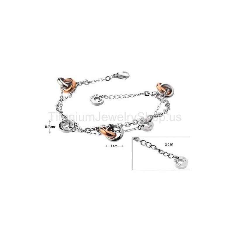 Womens Titanium Bracelet Womens Titanium Bracelet