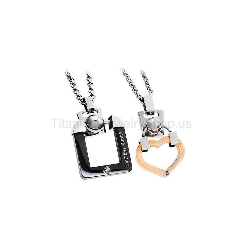 Titanium Lovers Pendants
