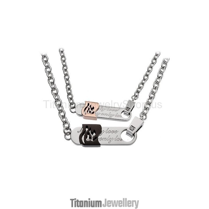 Titanium Lovers Pendants